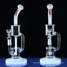 Venta al por mayor pipa de tabaco para fumar con Recycler Perc (ES-GB-013)